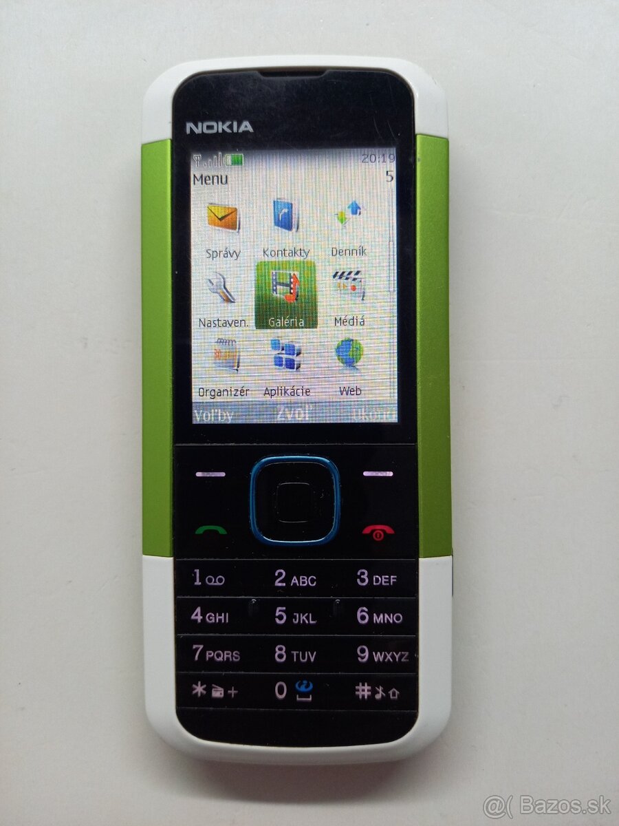 NOKIA 5000 Zeleno Biela Ako Nová Top Stav - 3