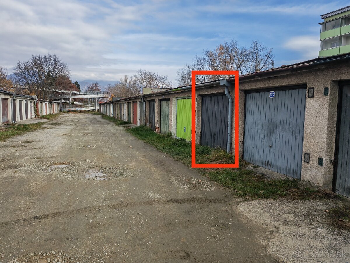 Garáž Martin sever ul.Budovateľov - 3