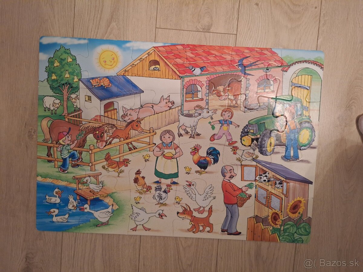 Detske puzzle - Big puzzle farma - 3