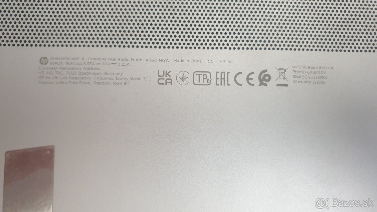 Predam Laptop HP Elitebook 840 G8 - i7/32G-RAM/512G SSD - 3