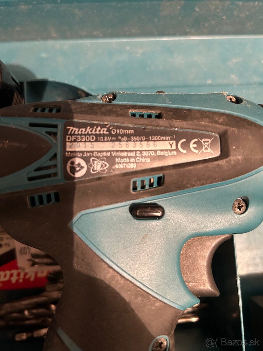 Predám Aku vŕtačku/skrutkovač Makita DF330D - 3