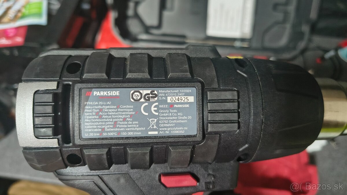 Aku teplovzdusna pistol Parkside Performance - 3
