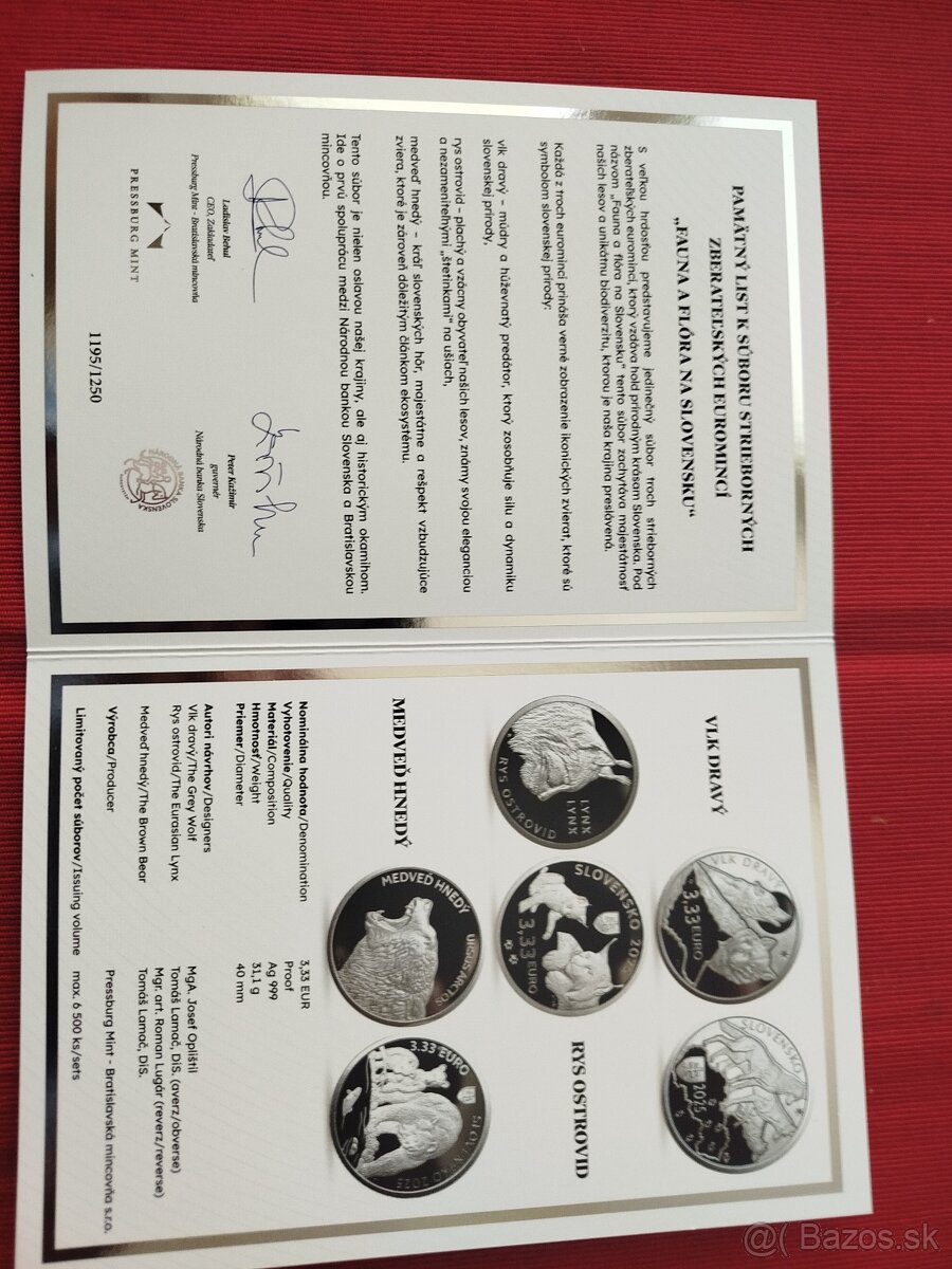 3,33 euro Ag 2025 - 3