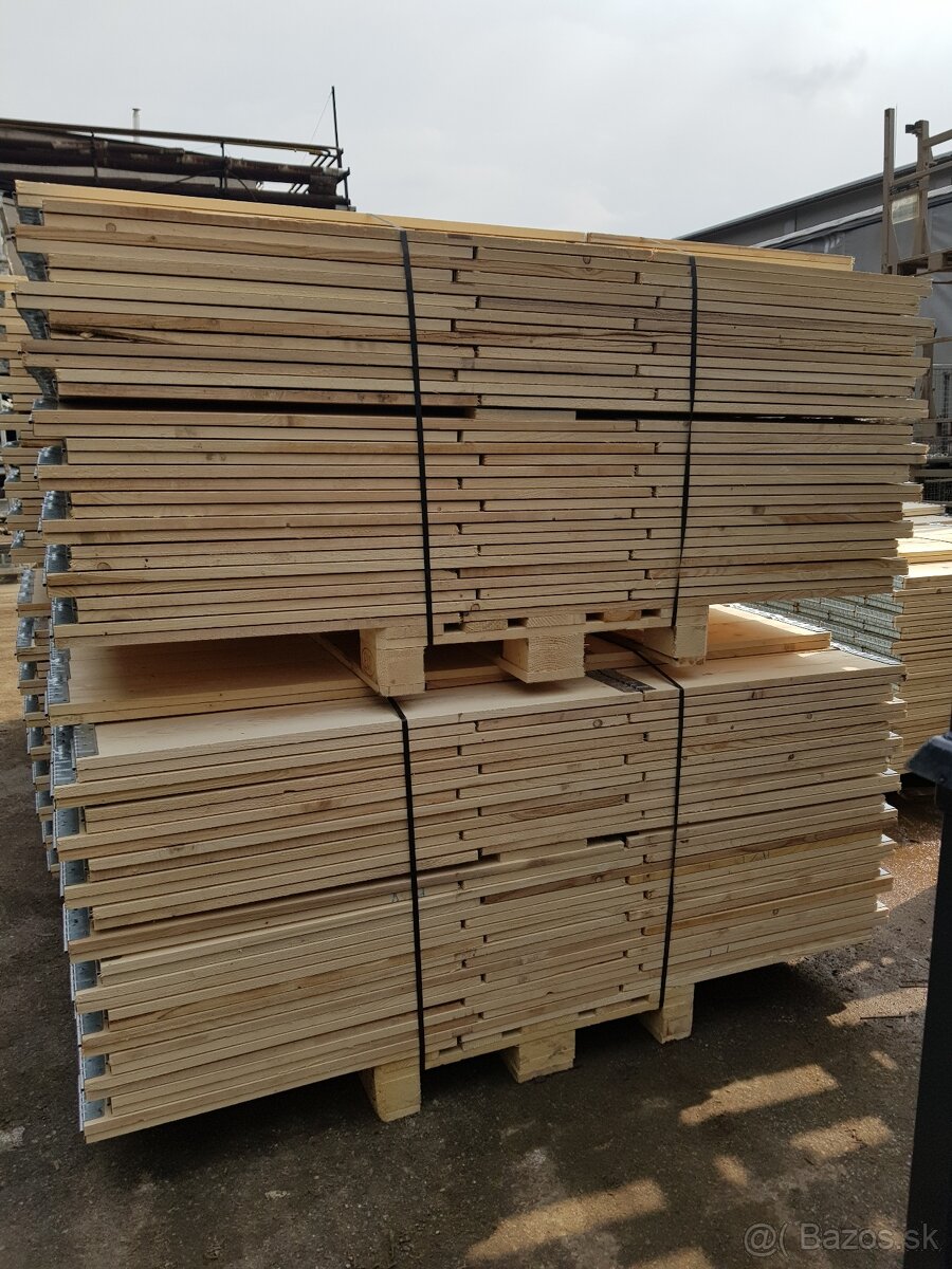 Paletové ohrádky sušené, brúsené, ideálne na vyvýšené záhony - 3