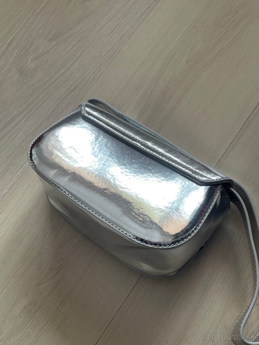 Diesel strieborná (chrome) kabelka - 3