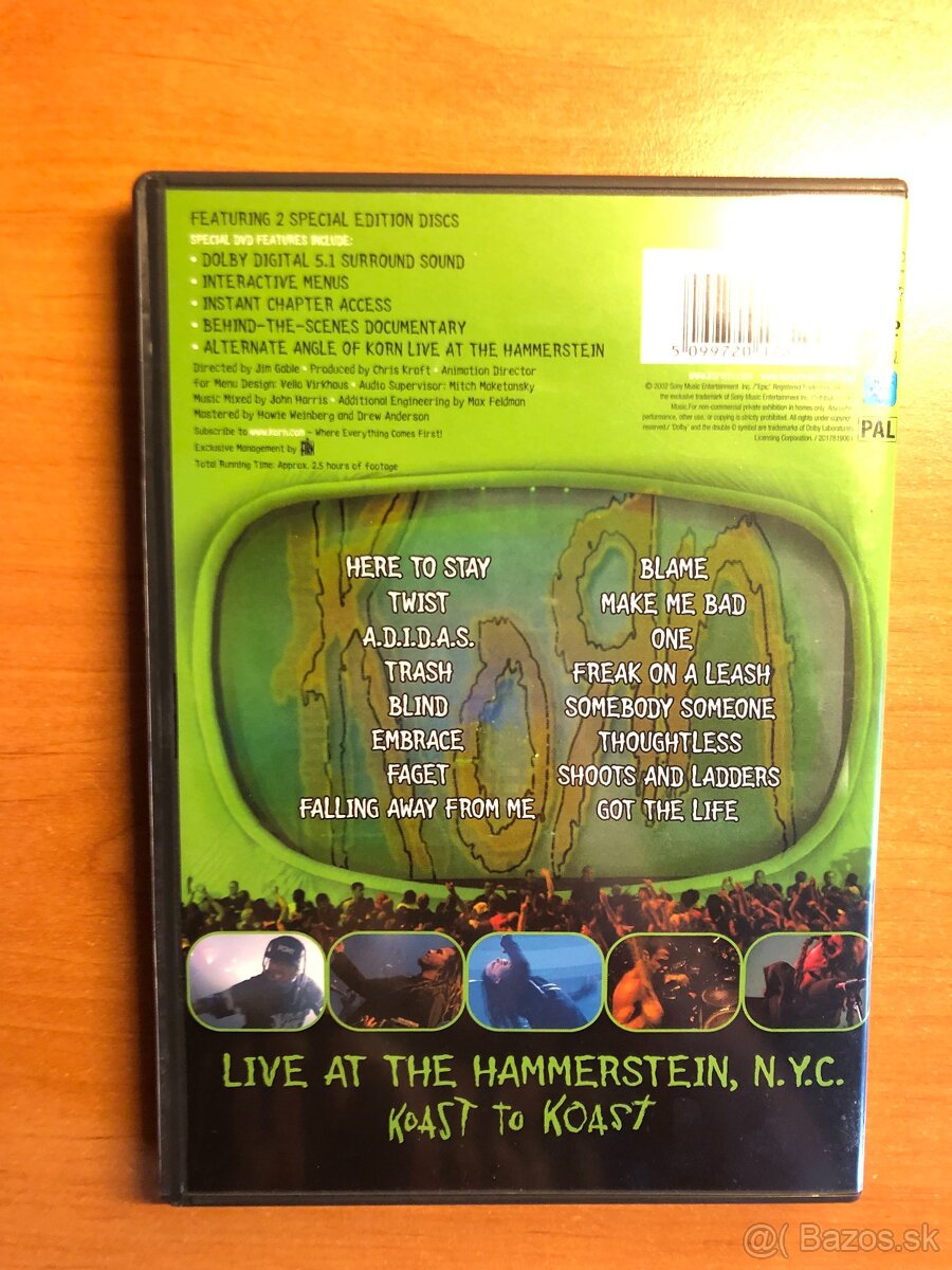 Korn Live at Hammerstein (2002) - Košice - 3
