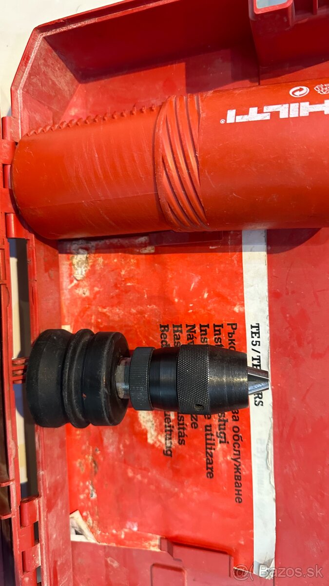 Predam priklepovu profi Vrtacku Hilty TE5 so sadou vrtakov - 3