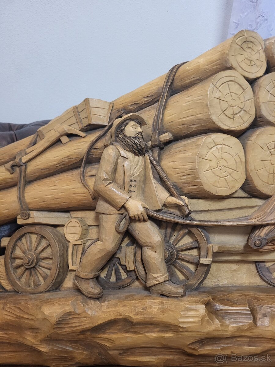 Dreveny obraz vyrezavany - 3