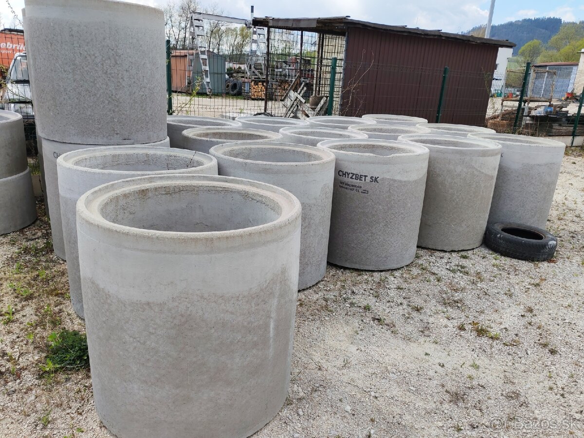 Betónové skruže, rúry - 3