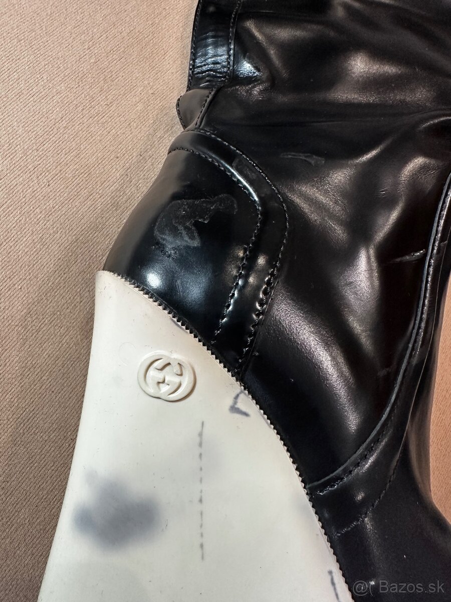 Gucci kožené čižmy - 3
