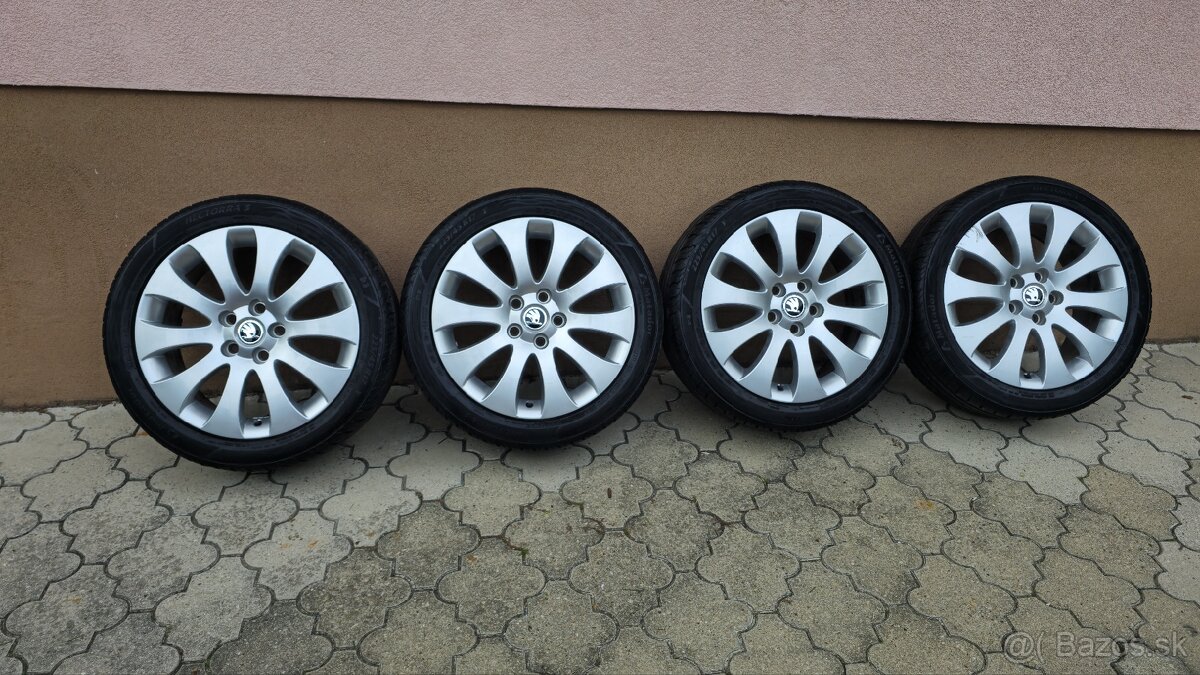 17'' disky originál Škoda Superb II - 3
