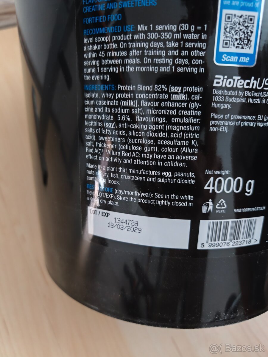 Hellnox, BioTech USA proteín - 3