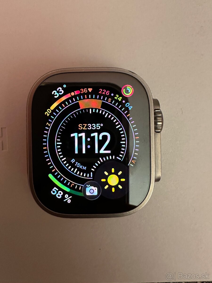 Apple watch ultra titanium case orange alpine loop - 3