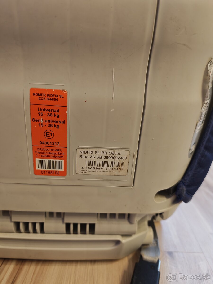 Britax Römer KIDFIX SL Moonlight Blue - 3