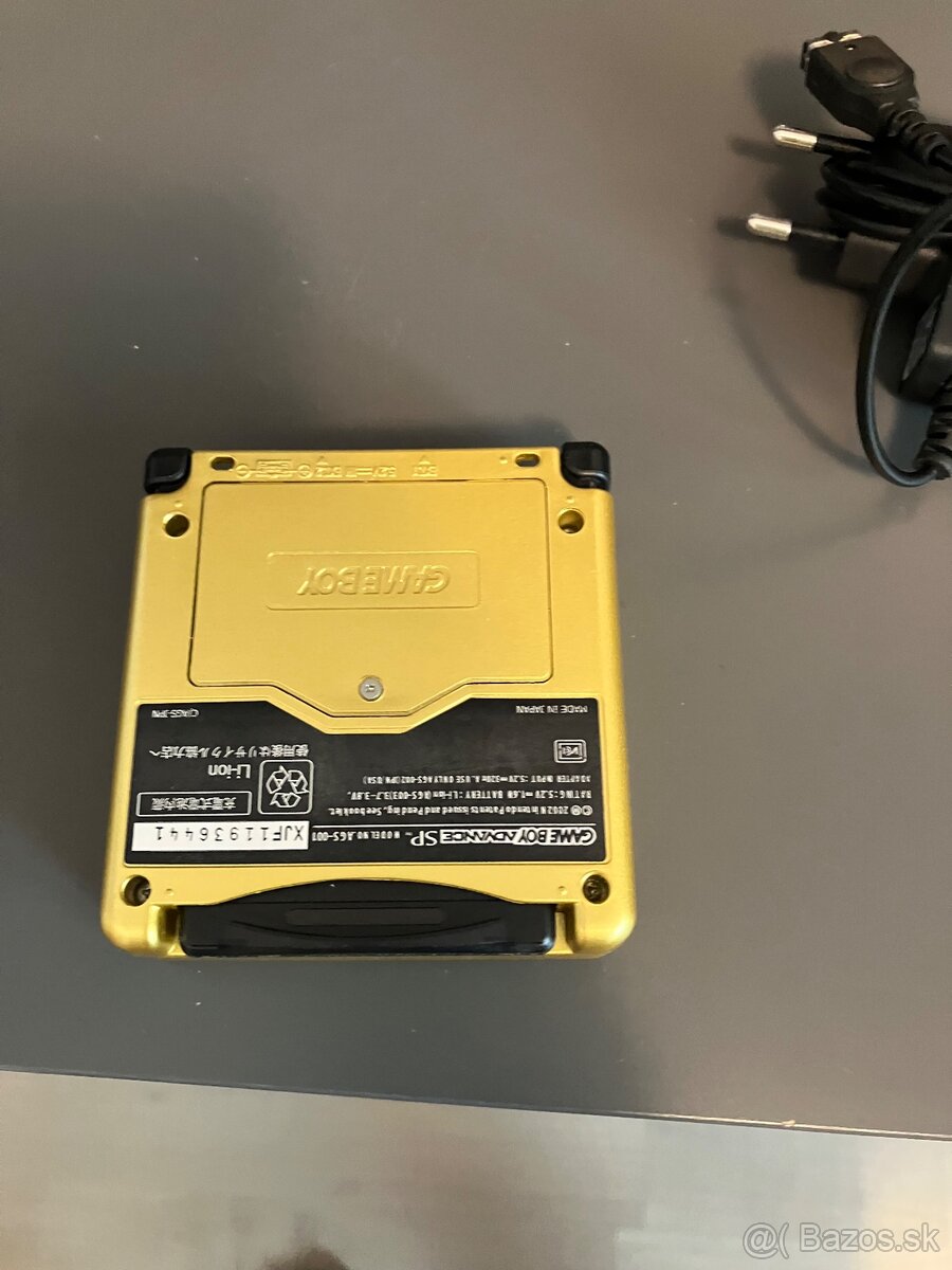 Game Boy Advance SP Zelda edition + EZ flash - 3
