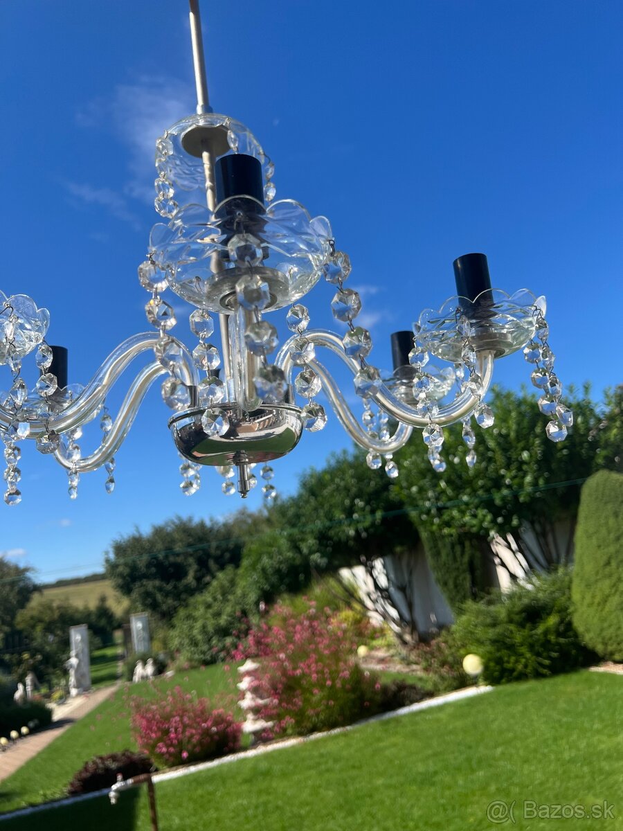 Krystalovy retro luster - 3