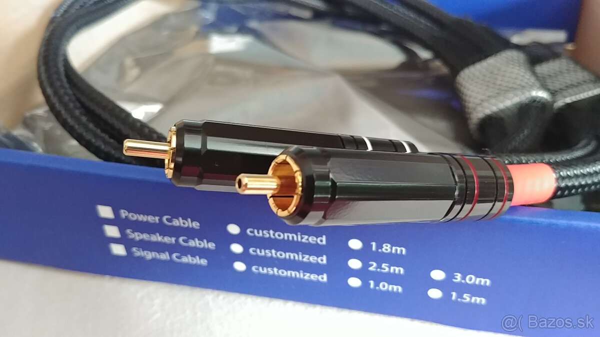 Predám High End RCA kabel Monosaudio A203R0R - 3
