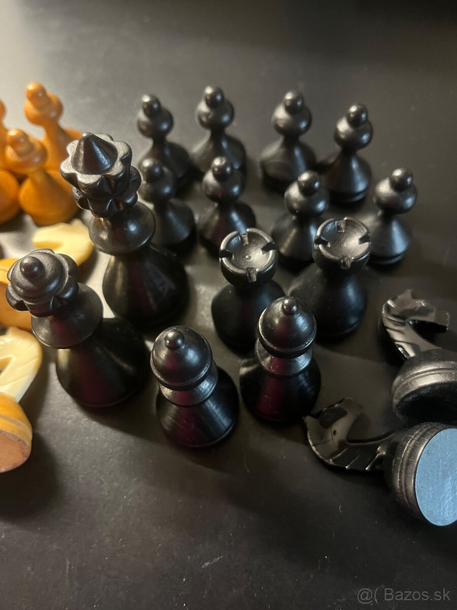 Drevené Šachové figúrky - 3