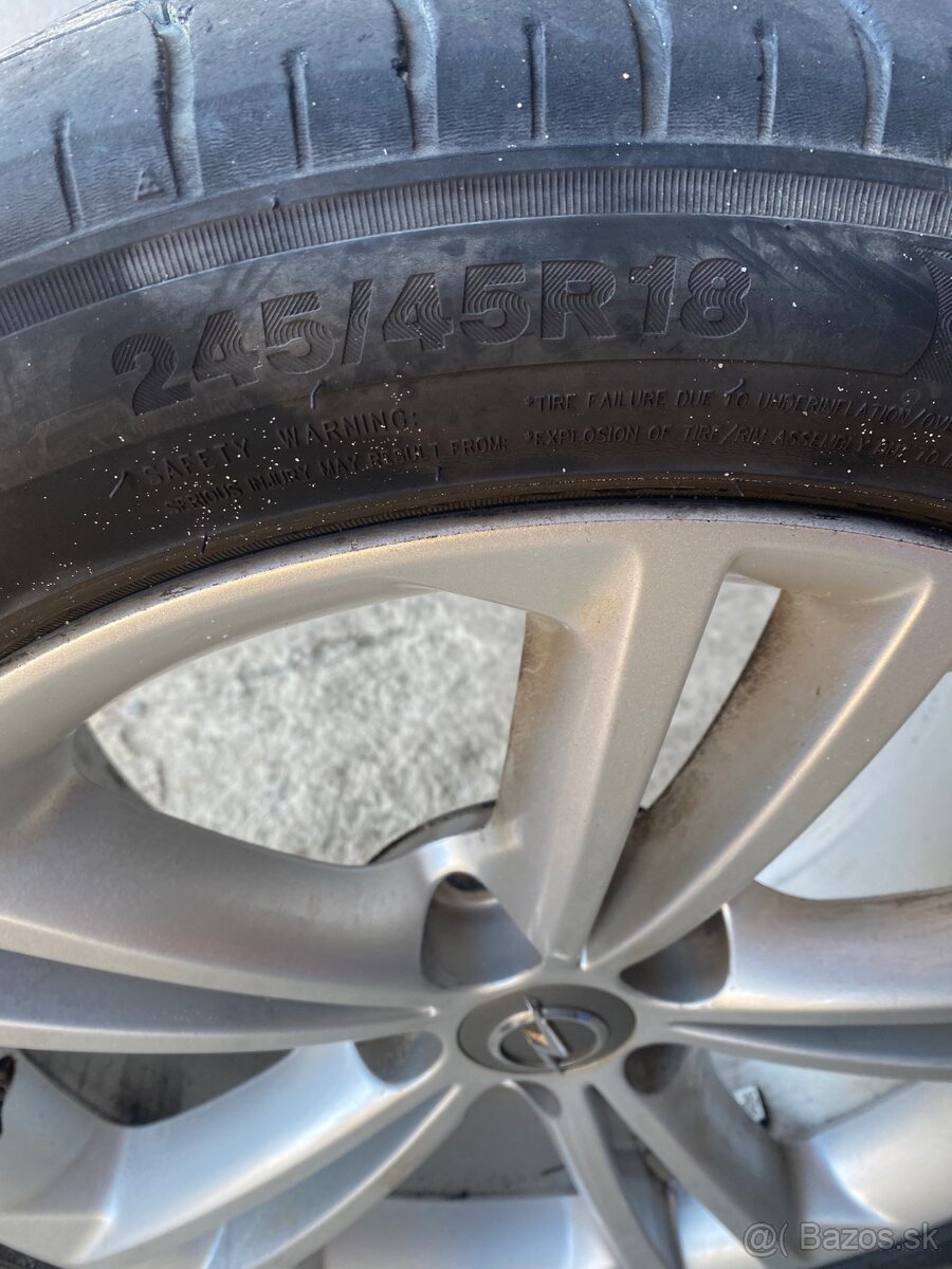 hliníkové disky Opel R18 - 3