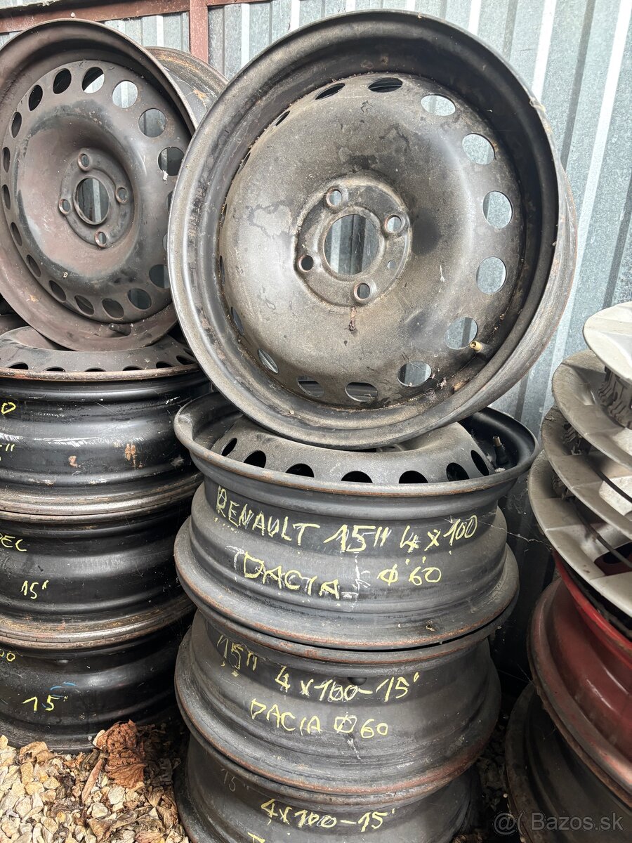 Plechové disky - rôzne rozmery - 3