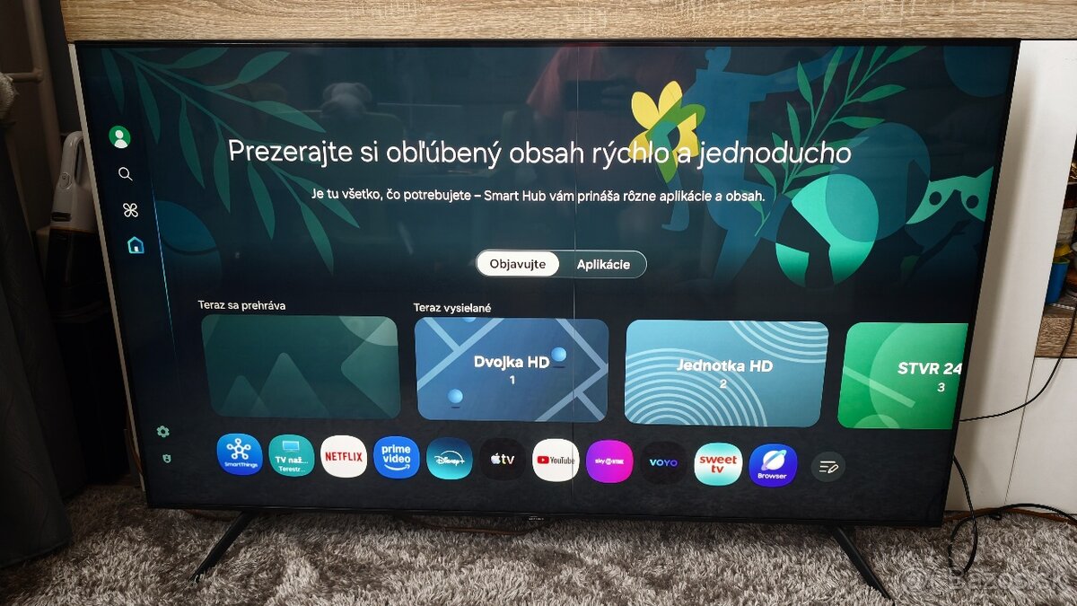 Predám Samsung veľký 140cm Smart 4K UHD - 3