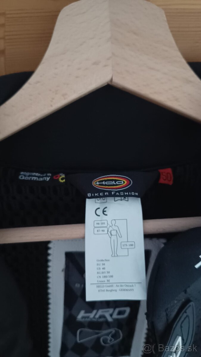 Zanovna kozena 2-dielna kombineza HELD Street 3.0 - 3