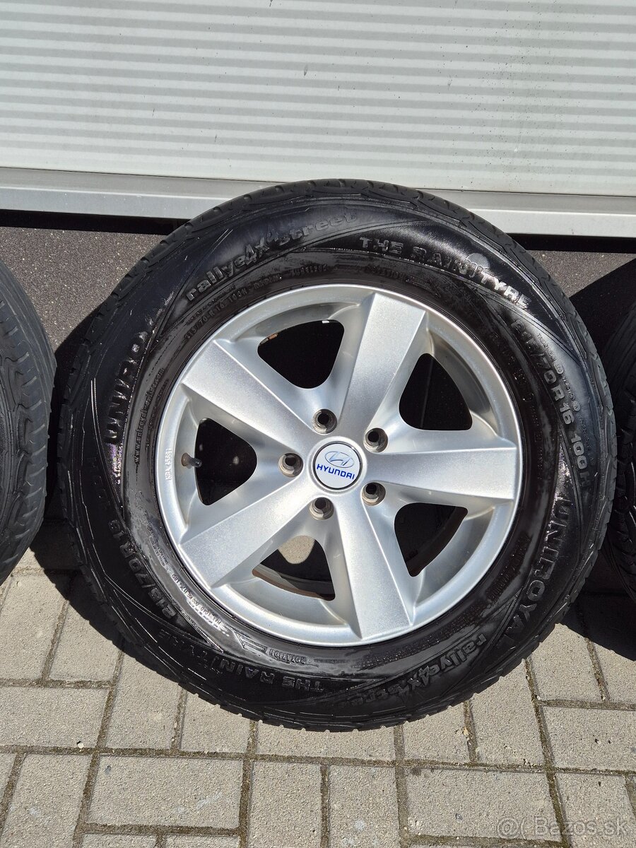 Hyundai IX 35 disky s letnými pneu - 3