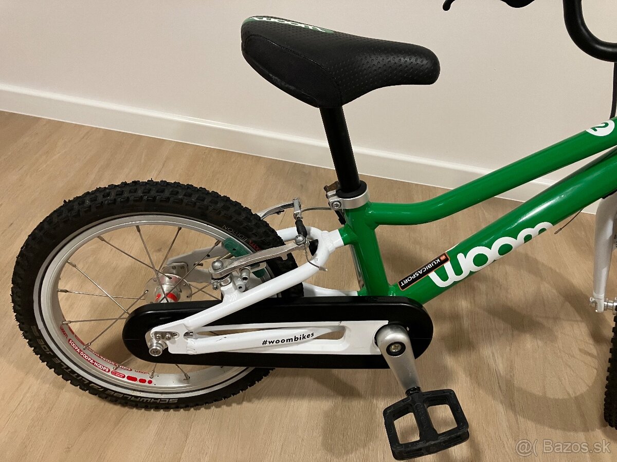 Detský bicykel Woom 2 zelený - 3