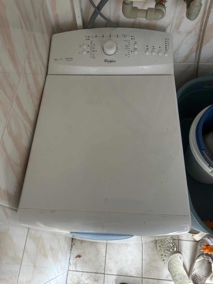 Whirpool práčka z vrchu plnena - 3