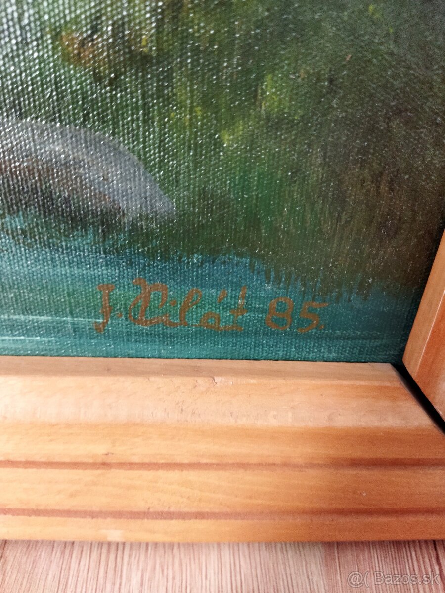 obraz olej na plátne J. Pilát - 3