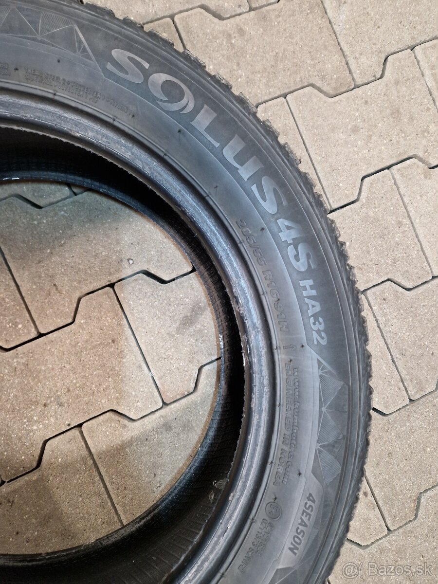 Celoročné pneumatiky 205/55 R16 - 91H - 3