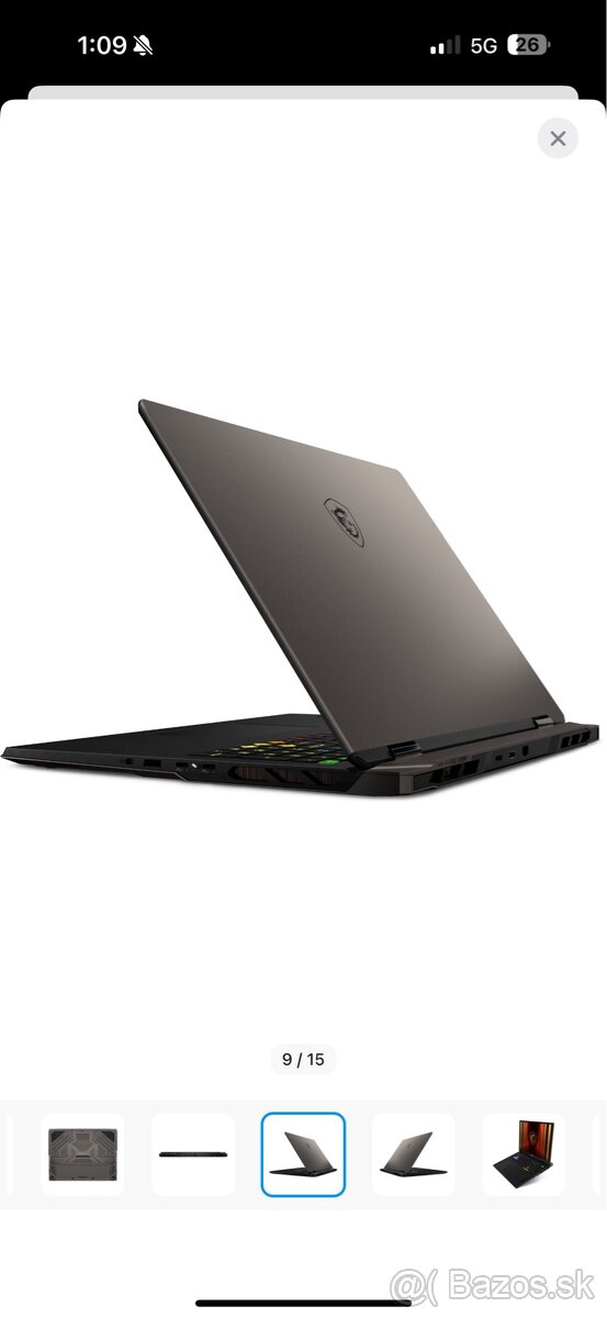 MSI Vector A18 HX A9WIG-068CZ kovový Novy - 3