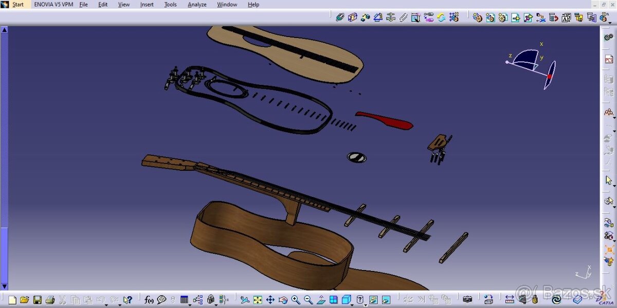 Skolenie Catia V5, zakazkova 3D tlac a strojarska vyroba - 3