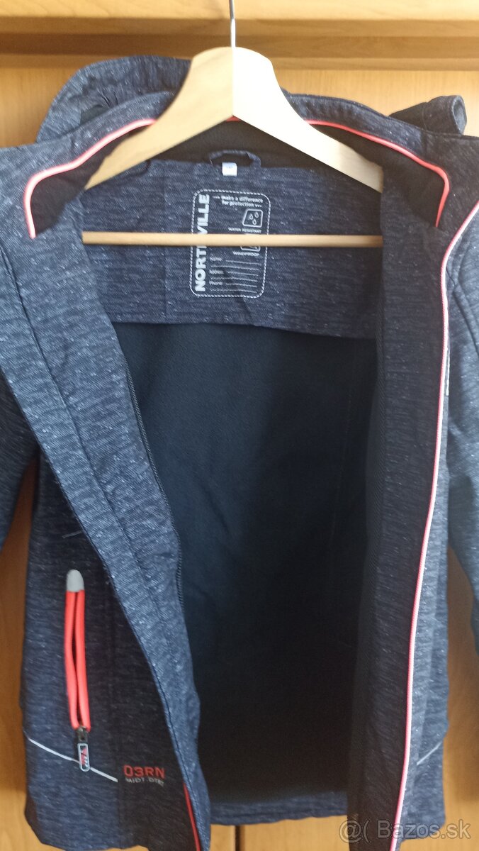 Softshellová bunda, vel. 152 - 3