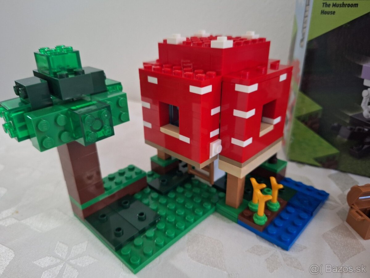 Lego 21179 Minecraft Hubový domček - 3
