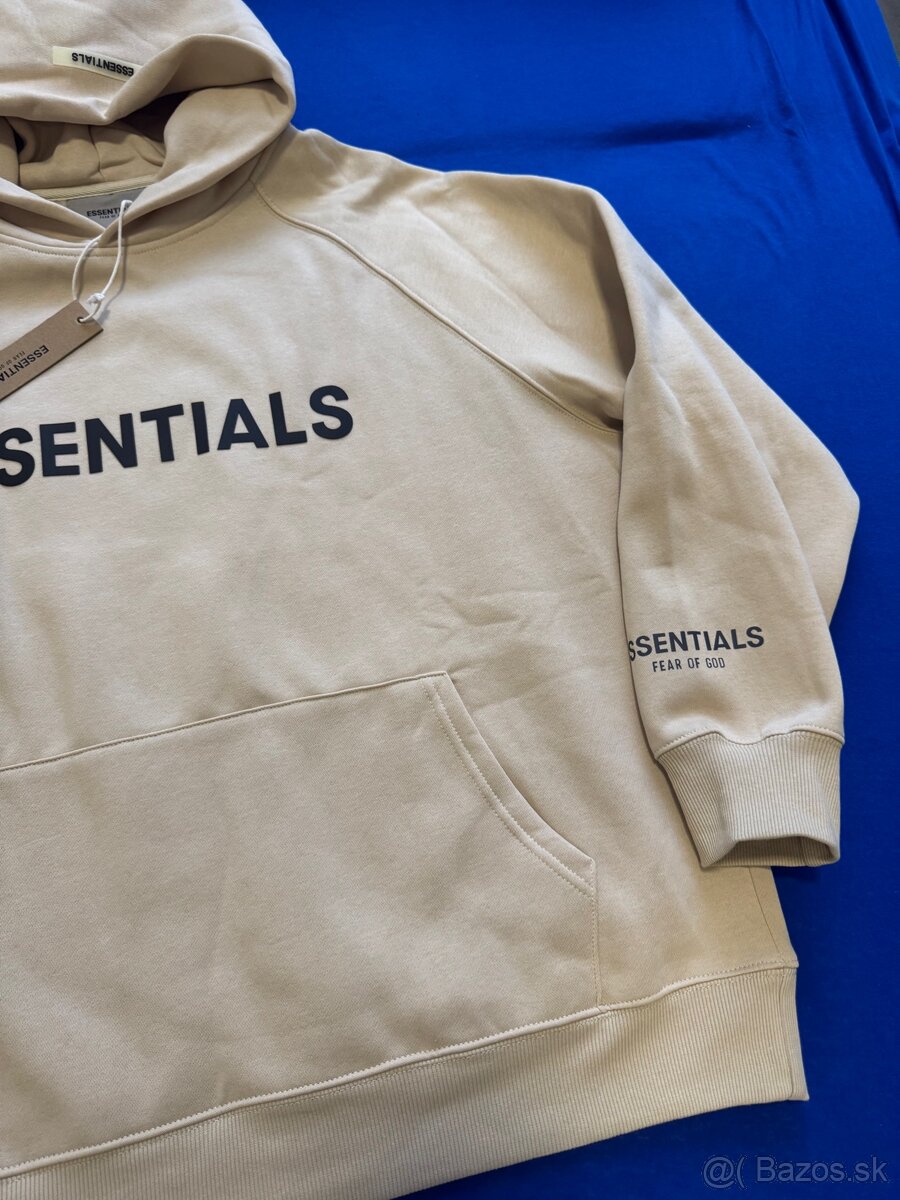 Essentials mikina krémová - 3