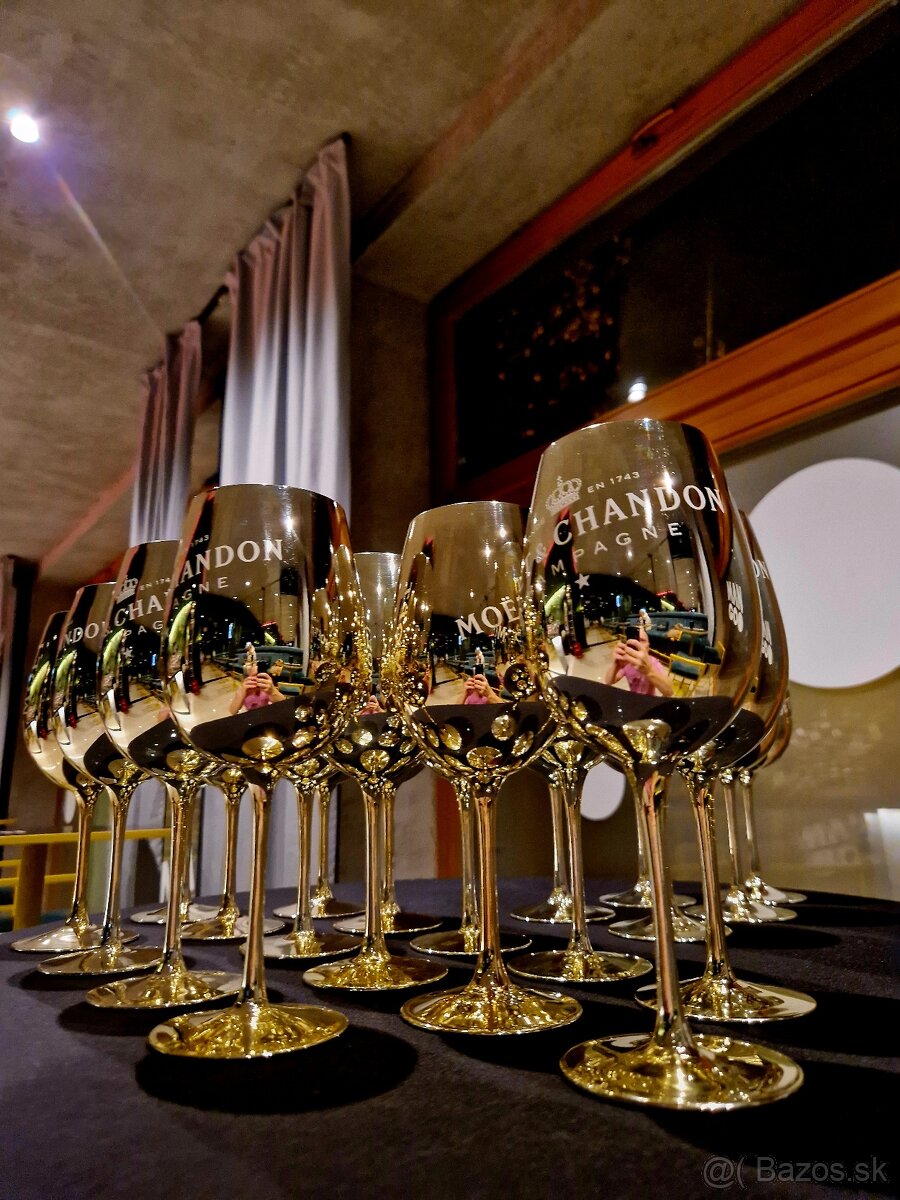 Predám štýlové poháre MOËT & CHANDON - 3