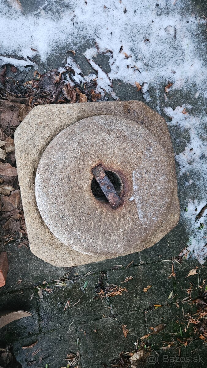 Žarnov,mlynsky kamen - 3