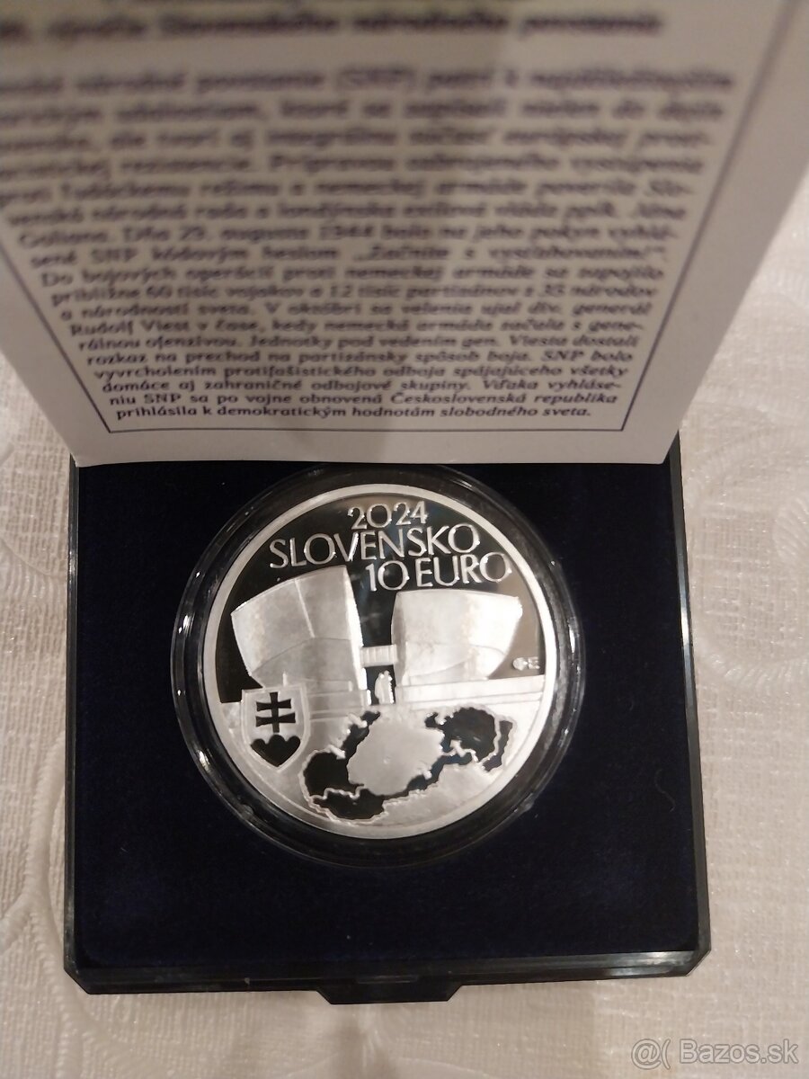 10€ mince proof - Kroner, SNP, Auschwitz/Birkenau - 3