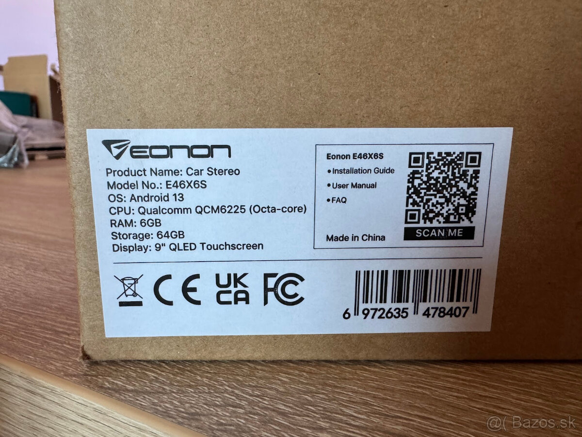 Eonon E46X6S - Android autorádio pre BMW E46 r.2000 - 2006 - 3