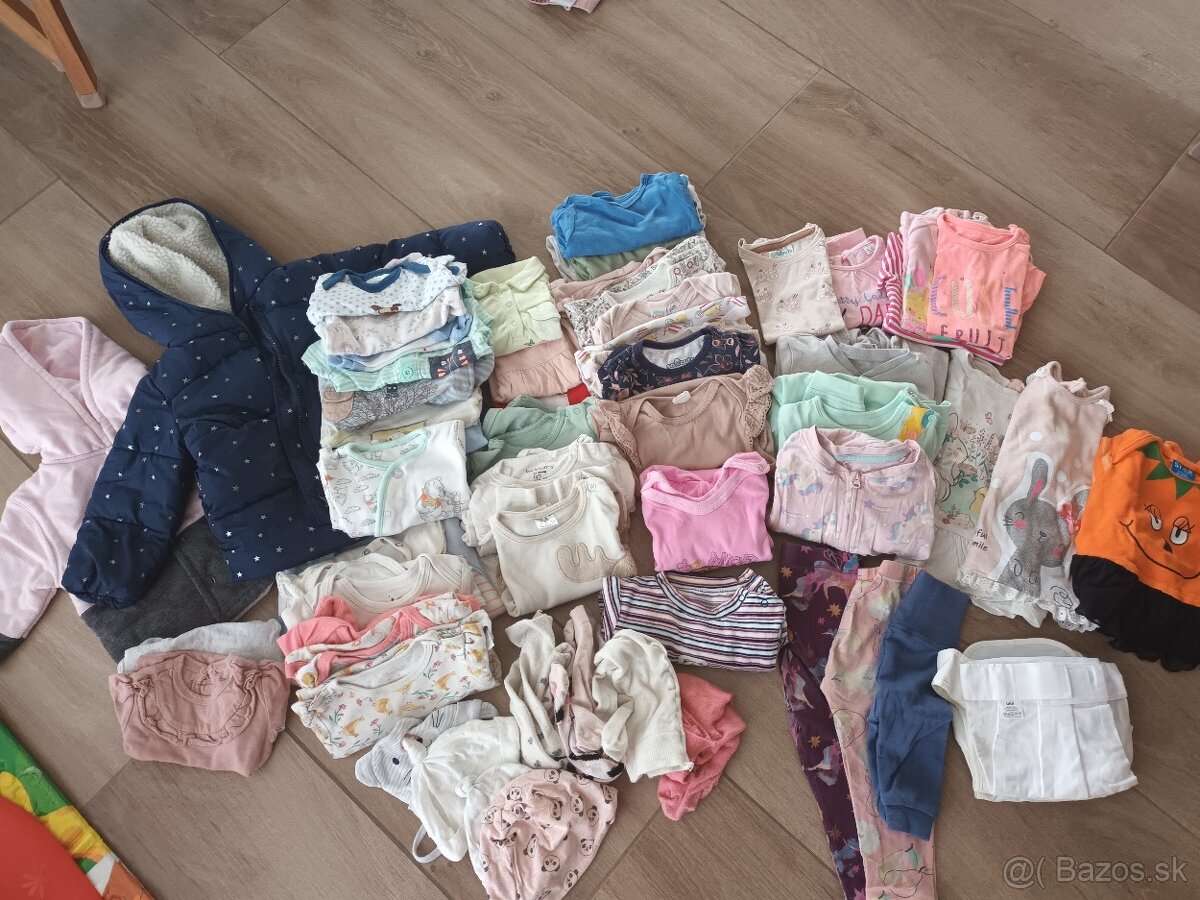 Balík komplet oblečenie pre dievča veľ.62-92 - 3