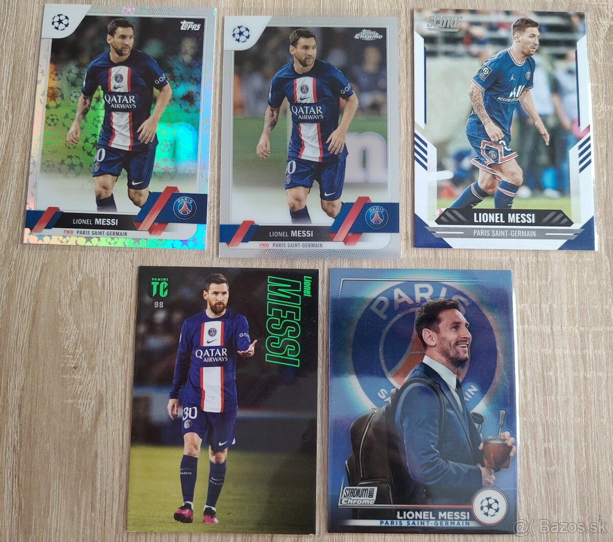Lionel Messi - futbalové karty - 3