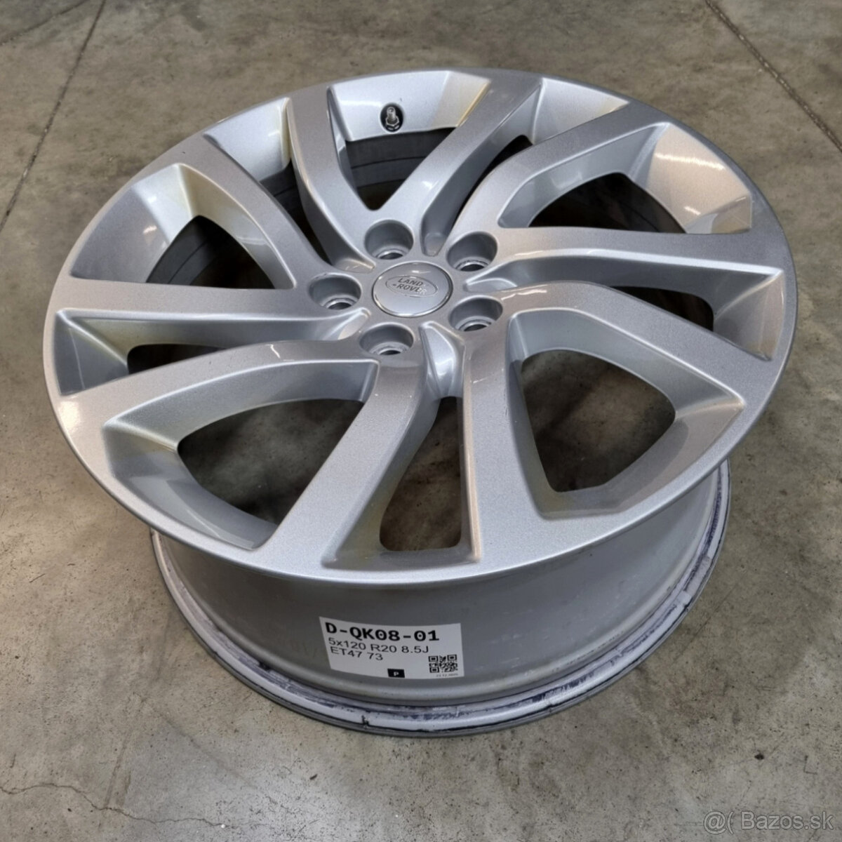 Hliníkové disky 5x120 R20 8,5J ET47 - 3