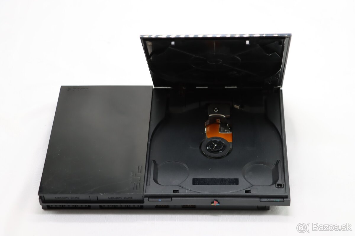 PlayStation 2 Slim SCPH-90004 +Burnout 3 + príslušenstvo - 3