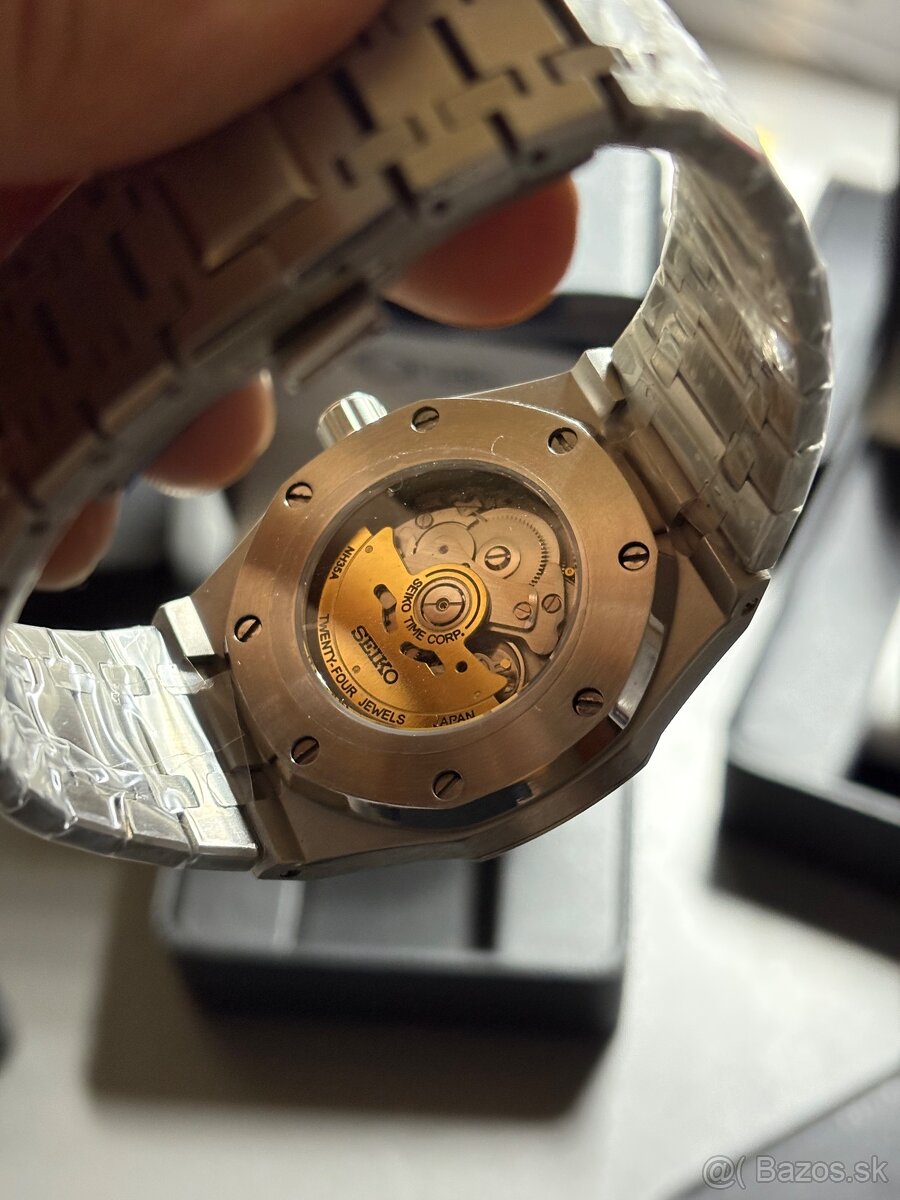 Orian - Seiko Mod Royal oak Faded Blue - 3