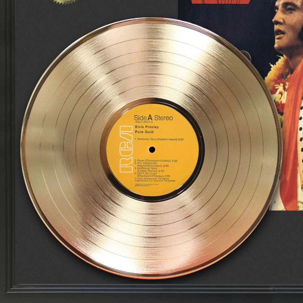 Exkluzívny zberateľský rám Elvis Presley - Pure Gold - 3