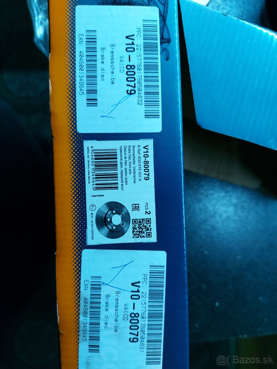 Brzdové kotúče na Fabiu 6Y2 - 3