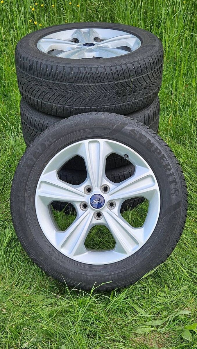 Prodám orig. ALU kola Ford Kuga R17 5x108 Rozteč: - 3