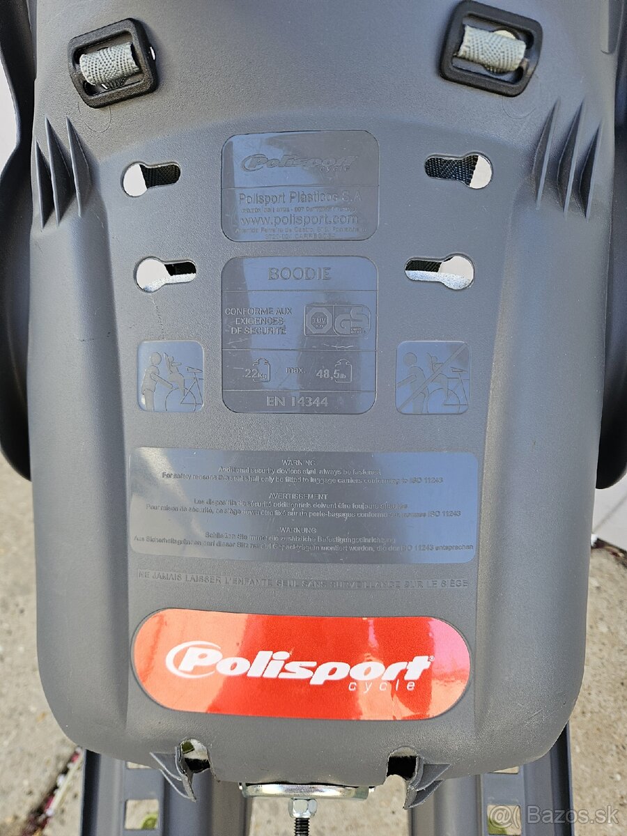 Sedacka na bicykel polisport - 3