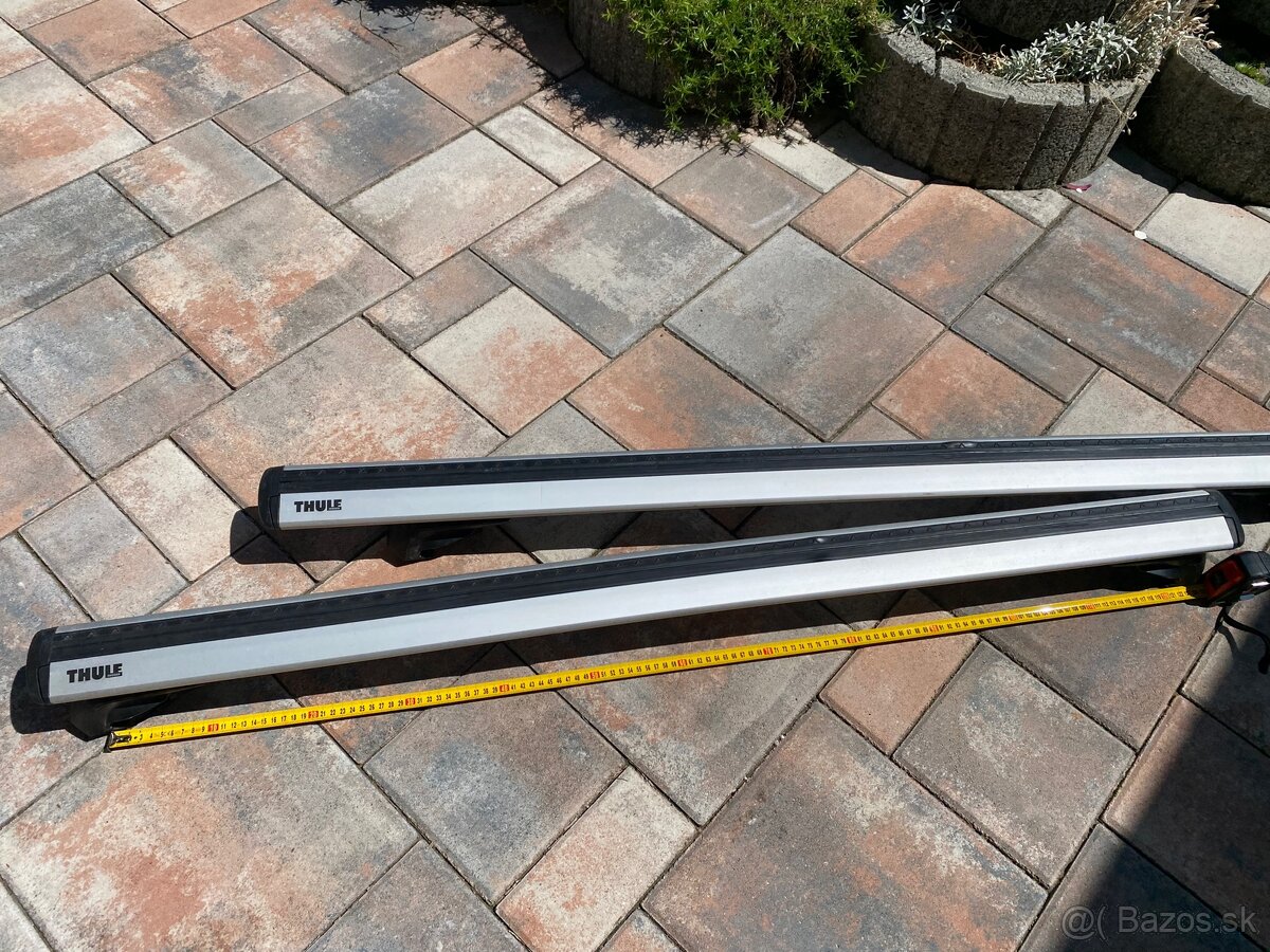 Strešné priečniky Thule WingBar EVO Raised Rails - 3